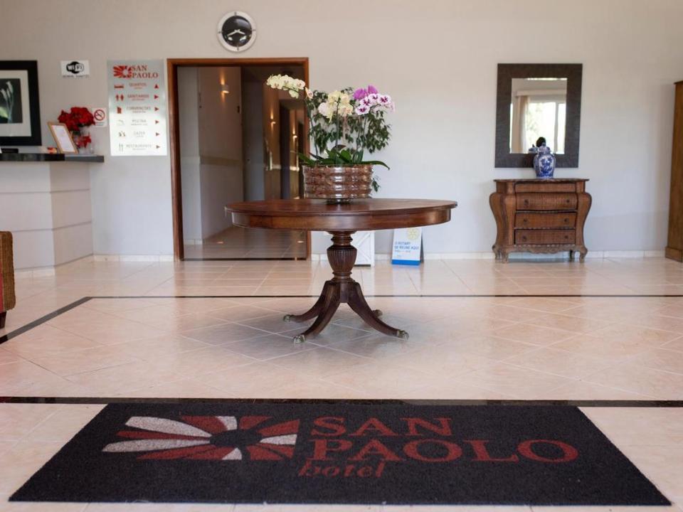 Hotel San Paolo Pederneiras Bagian luar foto