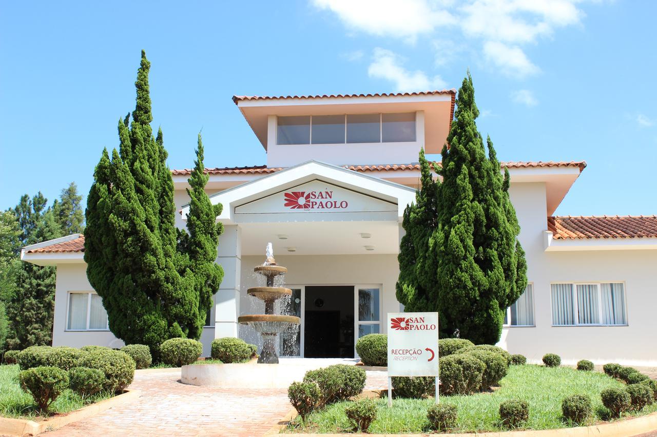 Hotel San Paolo Pederneiras Bagian luar foto